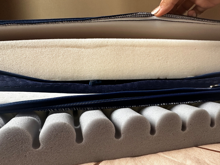 composição do colchão Care